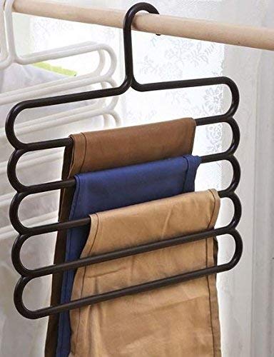5-in-1 Plastic Hanger Clothes Organiser (Pack of 3) Y511067