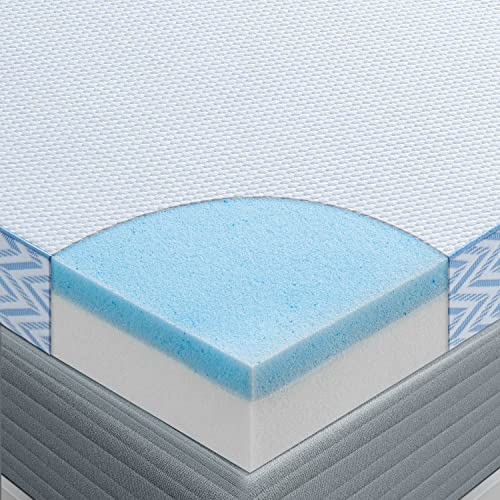 Firm 3 Inch Memory Foam Mattress Topper Full Size S4882