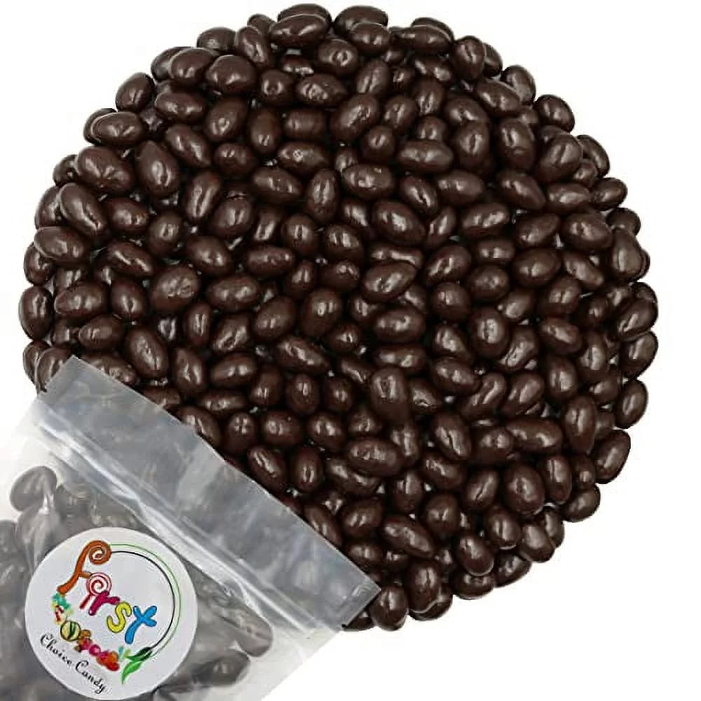 Dark Chocolate Covered Almonds, 1 Pound Q677890