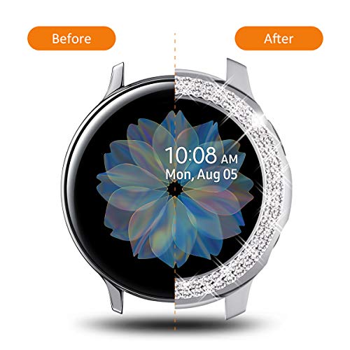 5 Packs Bling Frame Protective Case for Samsung Galaxy Watch Active 2 40mm N544443