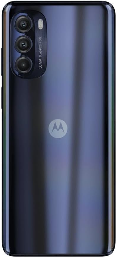 Steel Blue 128 GB 50MP Camera Unlocked Smartphone P88421