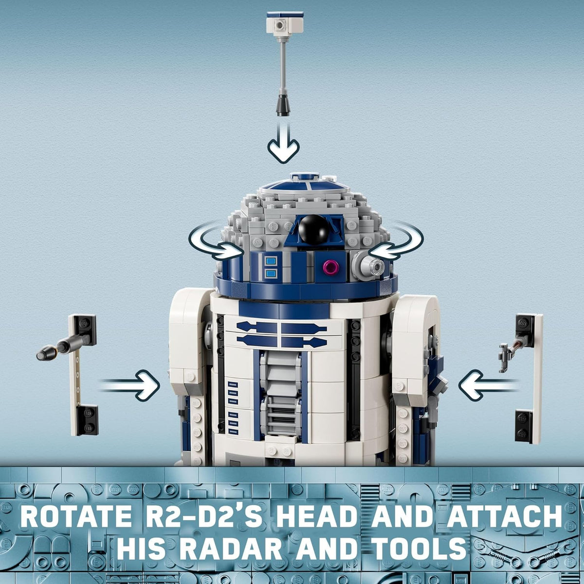 R2-D2 Brick Built Droid Figure K6348