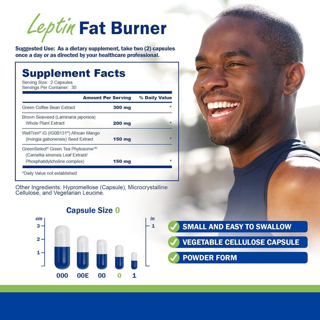 60 Gluten-Free Capsules Fat Burner Q40418