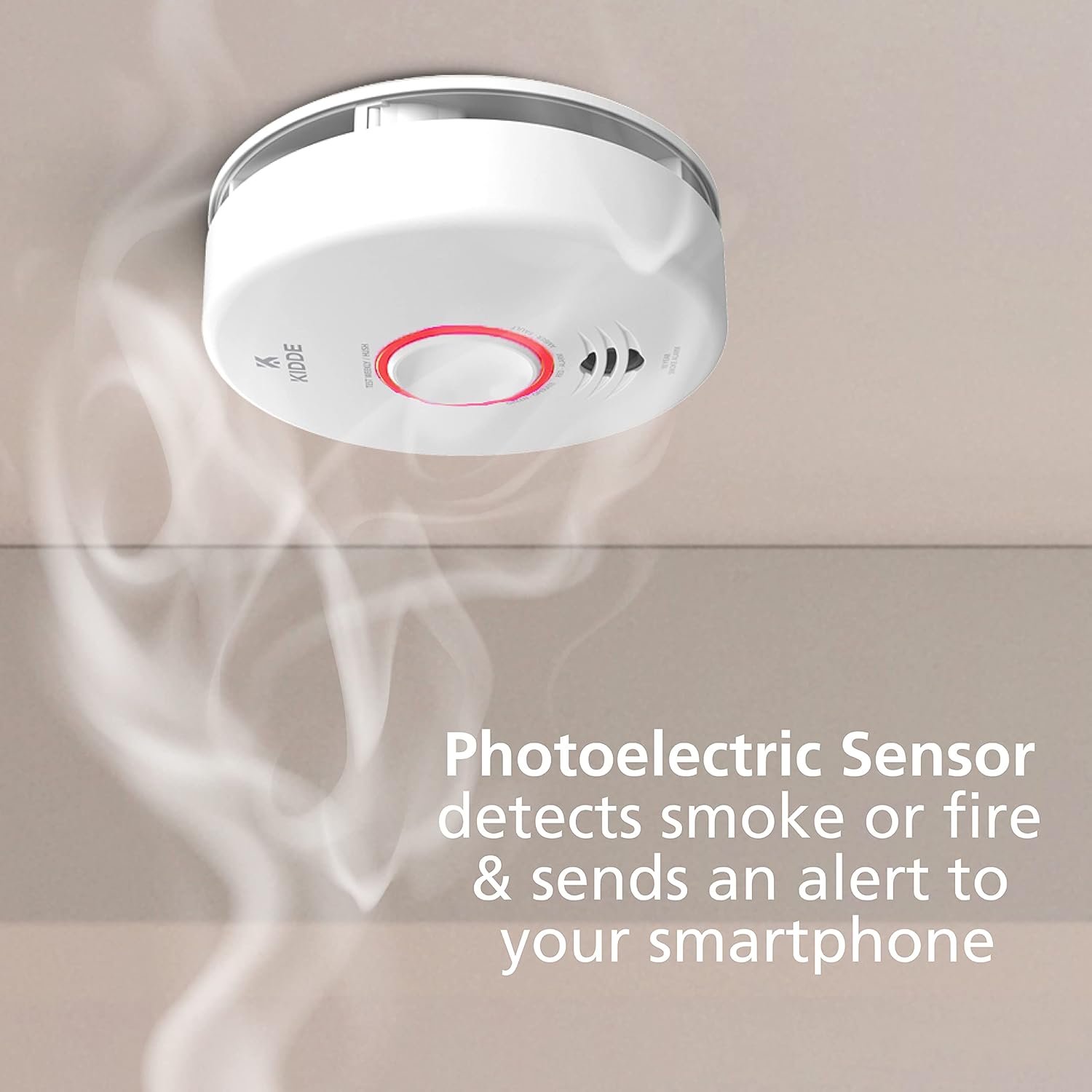 Smart Smoke & CO Detector Hardwired 2 Pack D539958