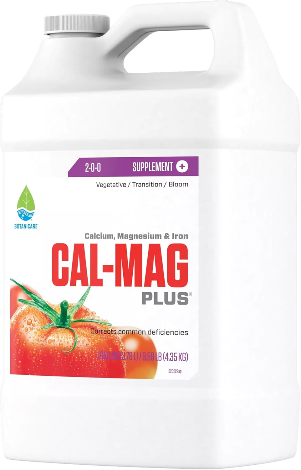 Calcium Magnesium and Iron Plant Supplement, 2-0-0, 1 gal. Y233