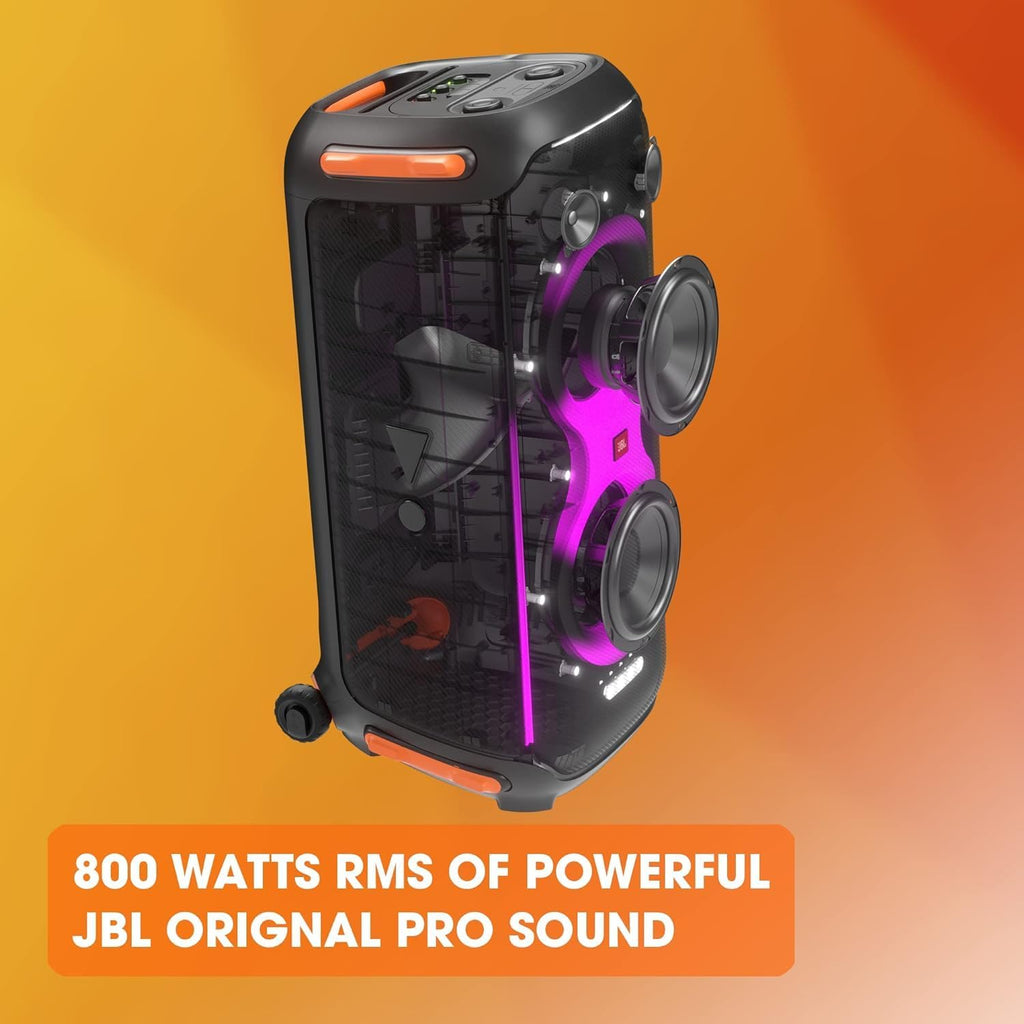800W Wireless Bluetooth Splashproof Party Speaker with Lights Y847