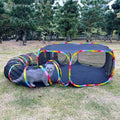 Outdoor Cat Enclosures Portable Mesh Tent Playpen Tunnel for Small Animals A7750