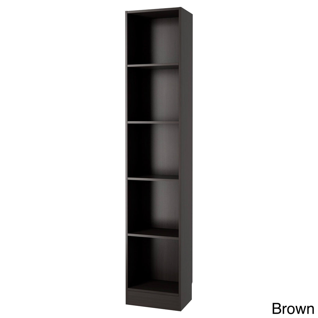 Tall Narrow 5-Shelf Bookcase V552936