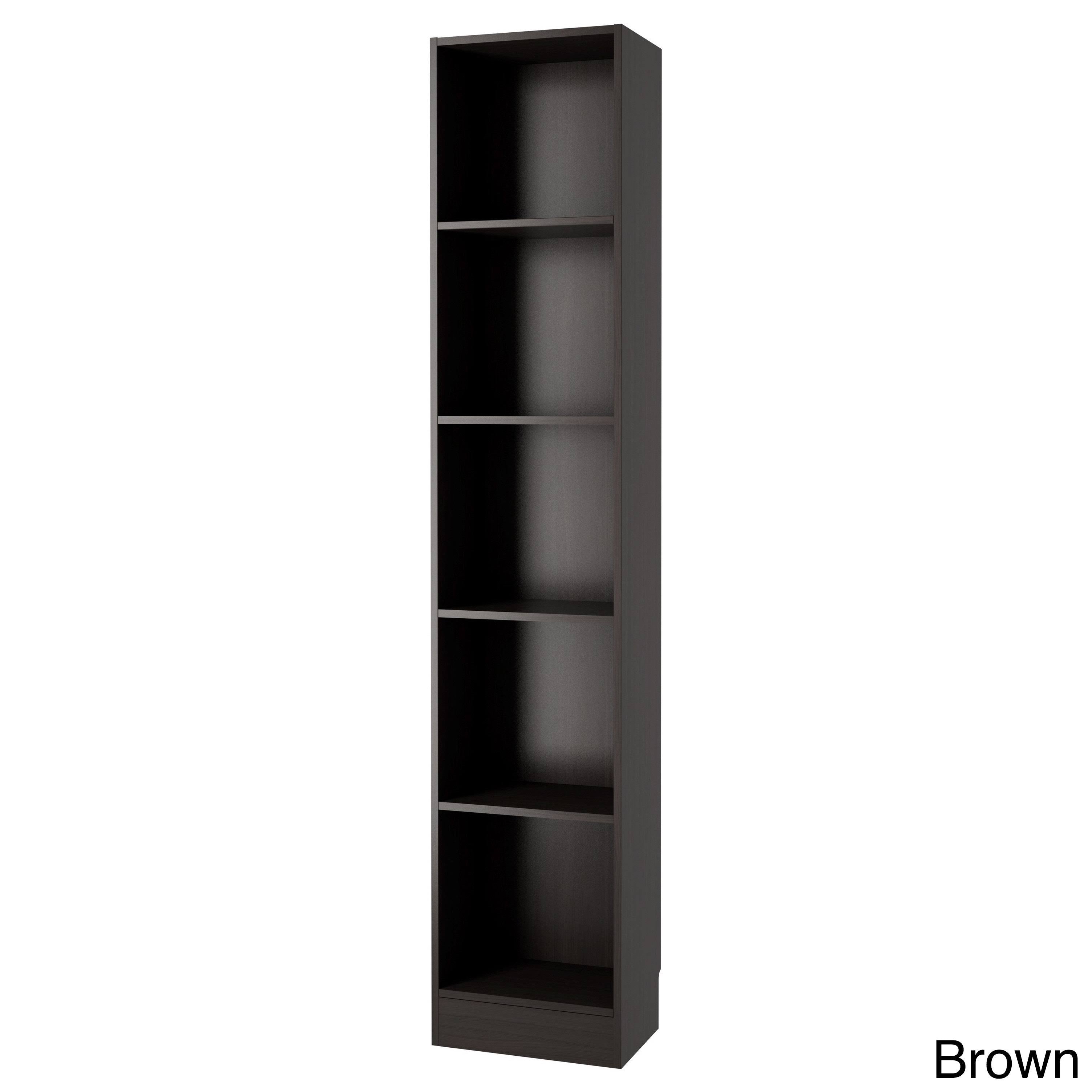Tall Narrow 5-Shelf Bookcase V552936
