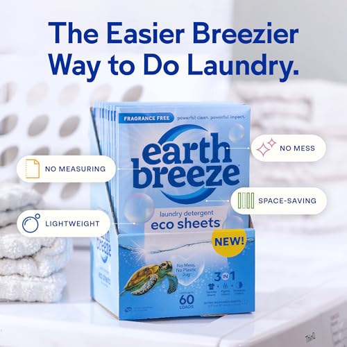 Fresh Scent Laundry Detergent Sheets 60 Loads 30 Sheets M973
