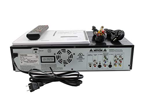 VHS to DVD Recorder VCR Combo with Remote D506