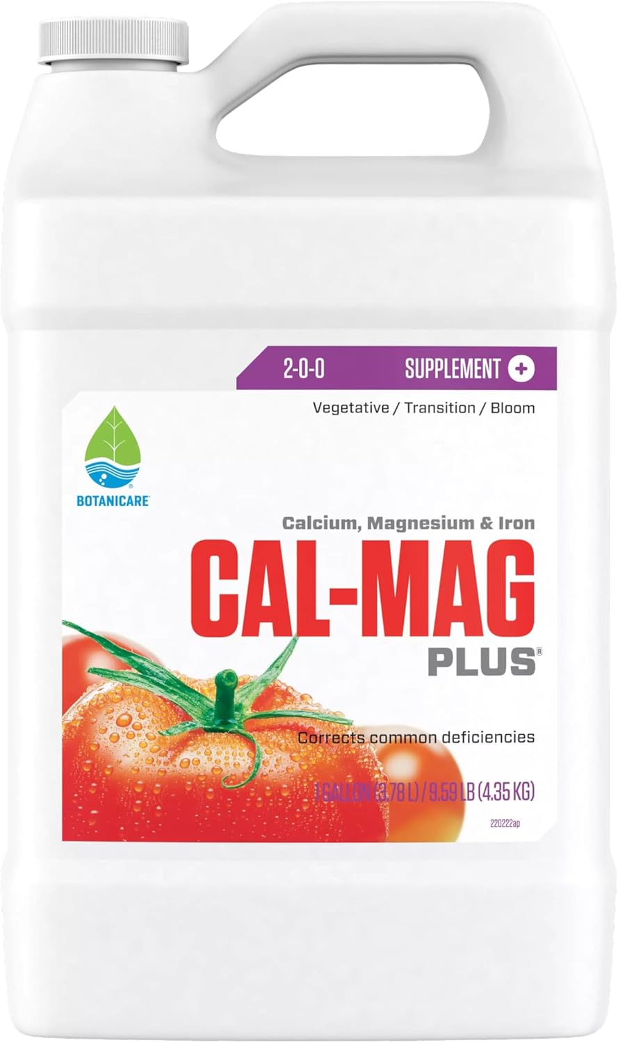 Calcium Magnesium and Iron Plant Supplement, 2-0-0, 1 gal. Y233