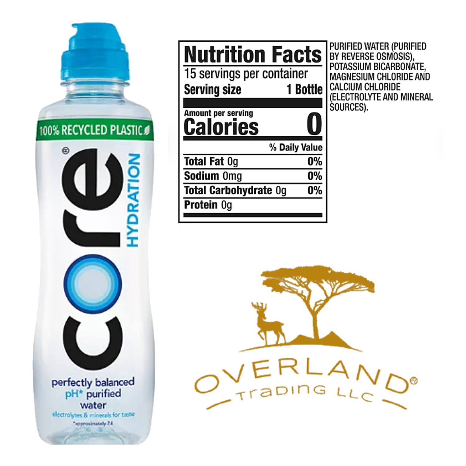 23.9 fl. oz. 12 pk. Nutrient Enhanced Water L239705