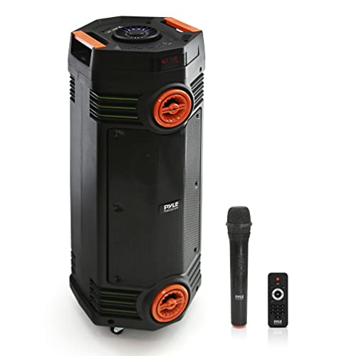300W Dual 6.5” Rechargeable Bluetooth PA Speaker N486244