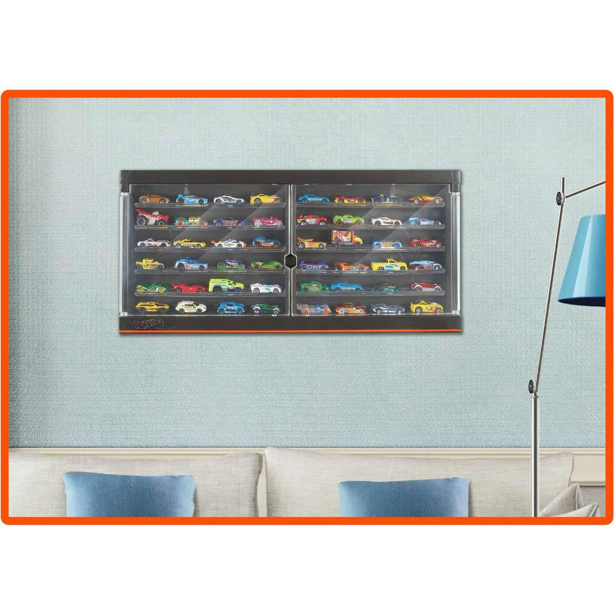 2 Packs Toy Vehicle Display Case B104