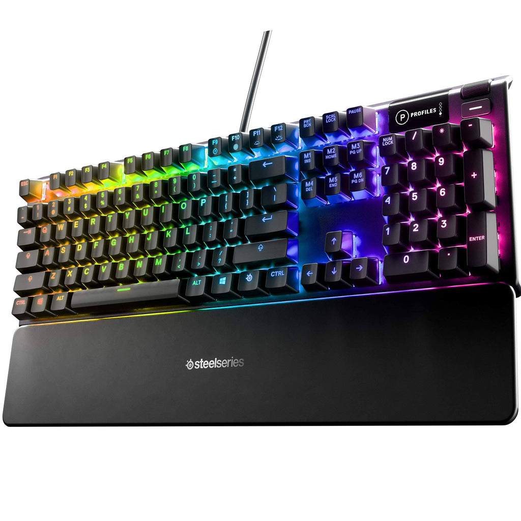 Black Wired Gaming Mechanical Keyboard with RGB Back Lighting Z7086