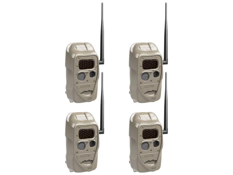 Black Flash Trail Camera 4 Pack W3593