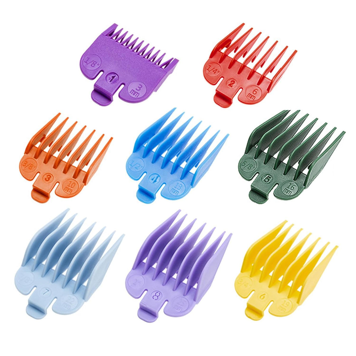 Hair Clipper Guards for Wahl Clippers from 1/8" to 1" I339530