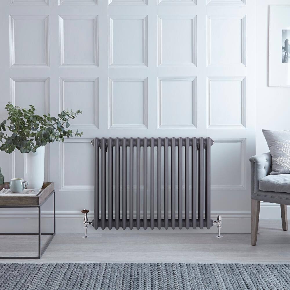 Cast Iron Hot Water Radiator Anthracite Z520782