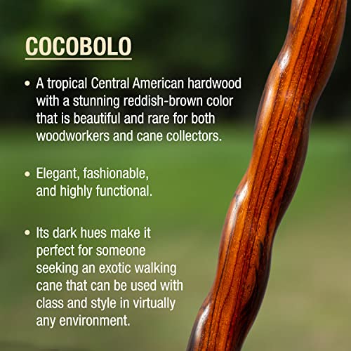 Twisted Oak Wood Walking Cane, 37" M623411