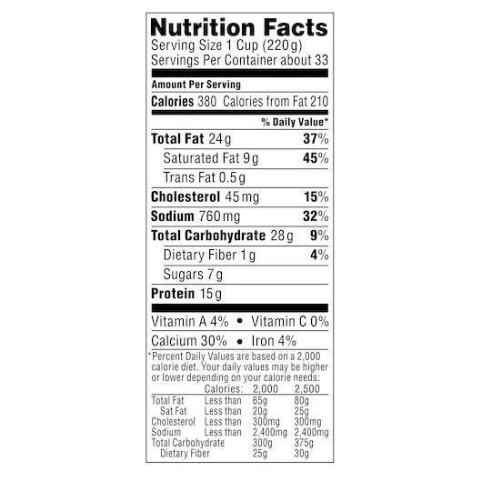 White Cheddar Macaroni and Cheese, 64 Ounce U21343