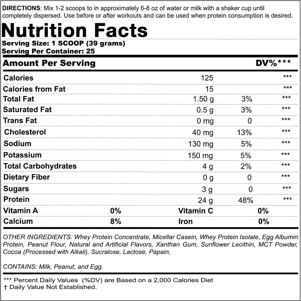 Chocolate PB Puffs Protein Powder - 2 lbs D2926
