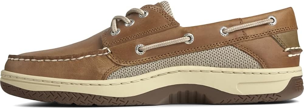 Men's Billfish 3-eye Boat Shoe Dark Tan F706