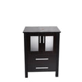 Dark Brown 24 inch Bathroom Vanity Combo B326