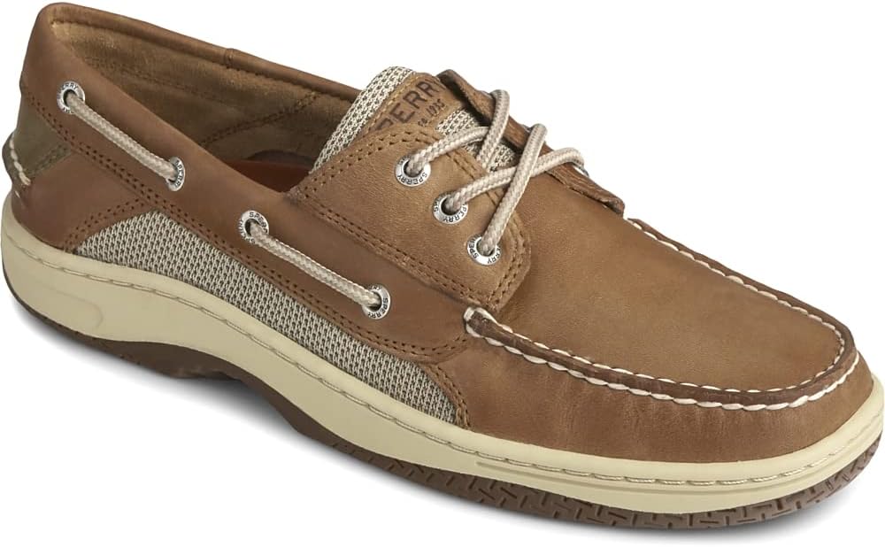 Men's Billfish 3-eye Boat Shoe Dark Tan F706