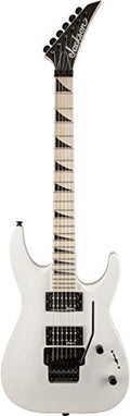 Snow White 6-String Electric Guitar with Maple Fingerboard H821317