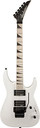Snow White 6-String Electric Guitar with Maple Fingerboard H821317