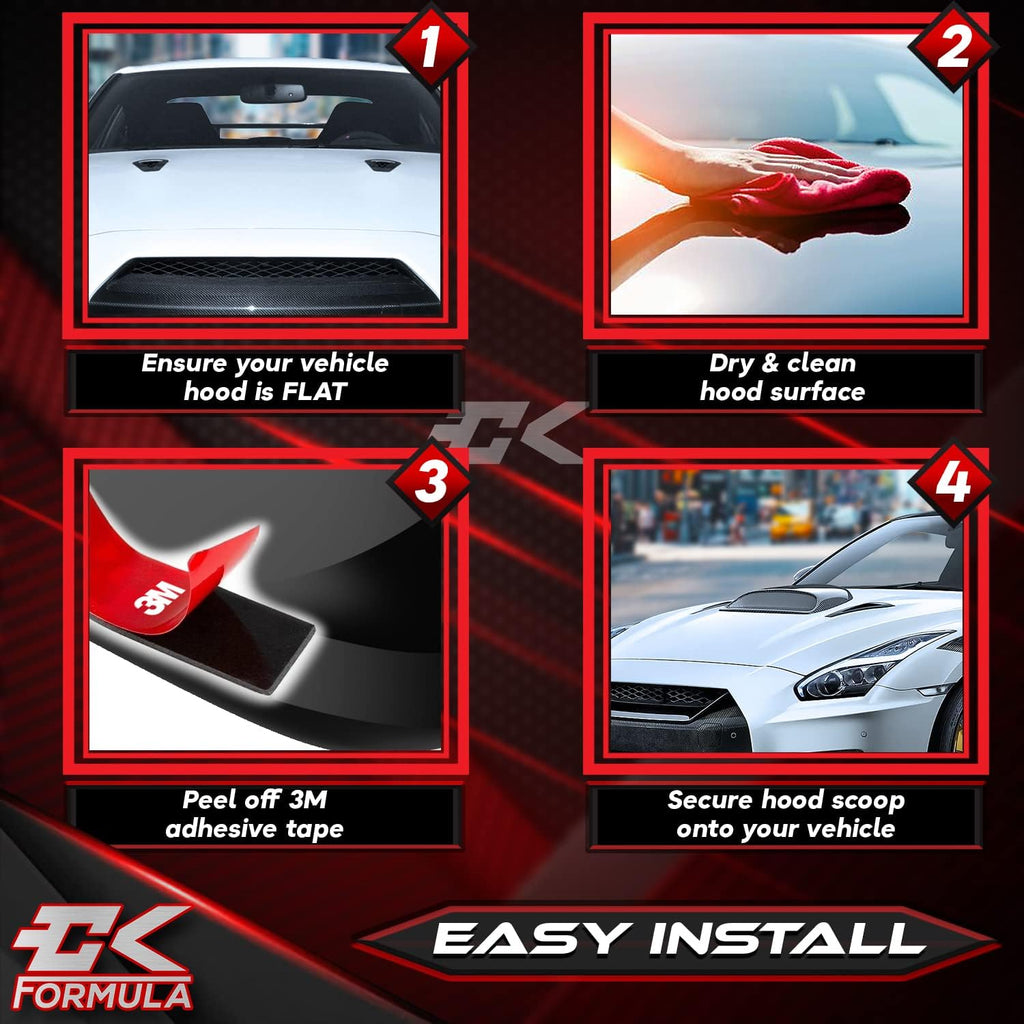 Carbon Fiber Hood Scoop S64762