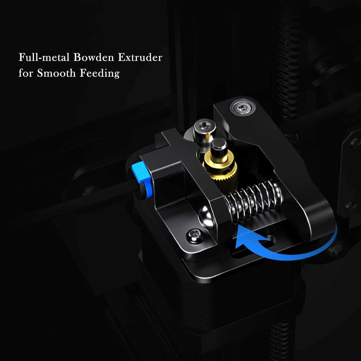 3D Printer with Auto-Leveling CR-Touch Silent Motherboard Stainless Platform Full-Metal Extruder 220x220x250mm U6075