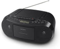 Portable CD Cassette AM/FM Radio Boombox O145300