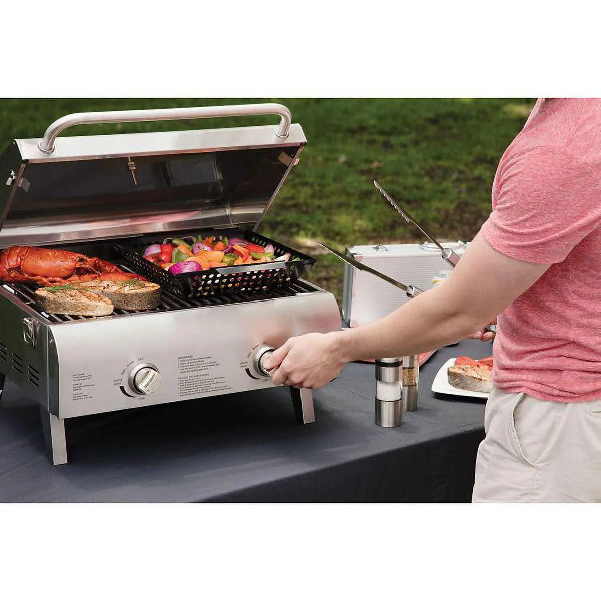 Stainless Steel Tabletop Grill R91704