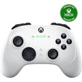 White Wireless Gaming Controller with 6 Remappable Buttons E65177