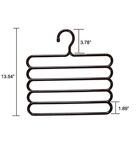 5-in-1 Plastic Hanger Clothes Organiser (Pack of 3) Y511067