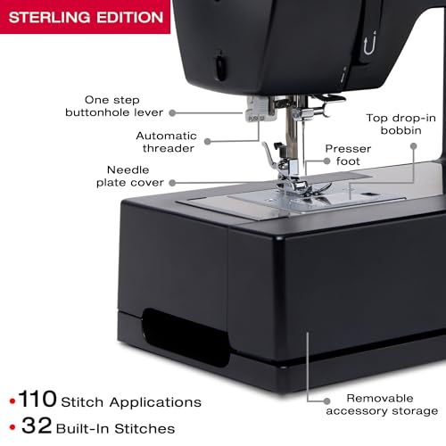 Heavy Duty Sewing Machine with Accessory Kit K881