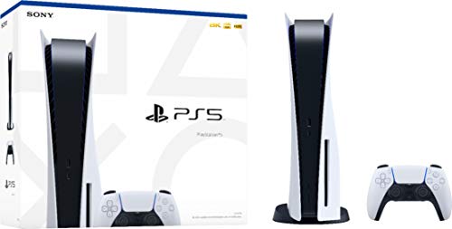 Playstation 5 Disc Version Console - Additional Controller, 825GB SSD (Renewed) T245701