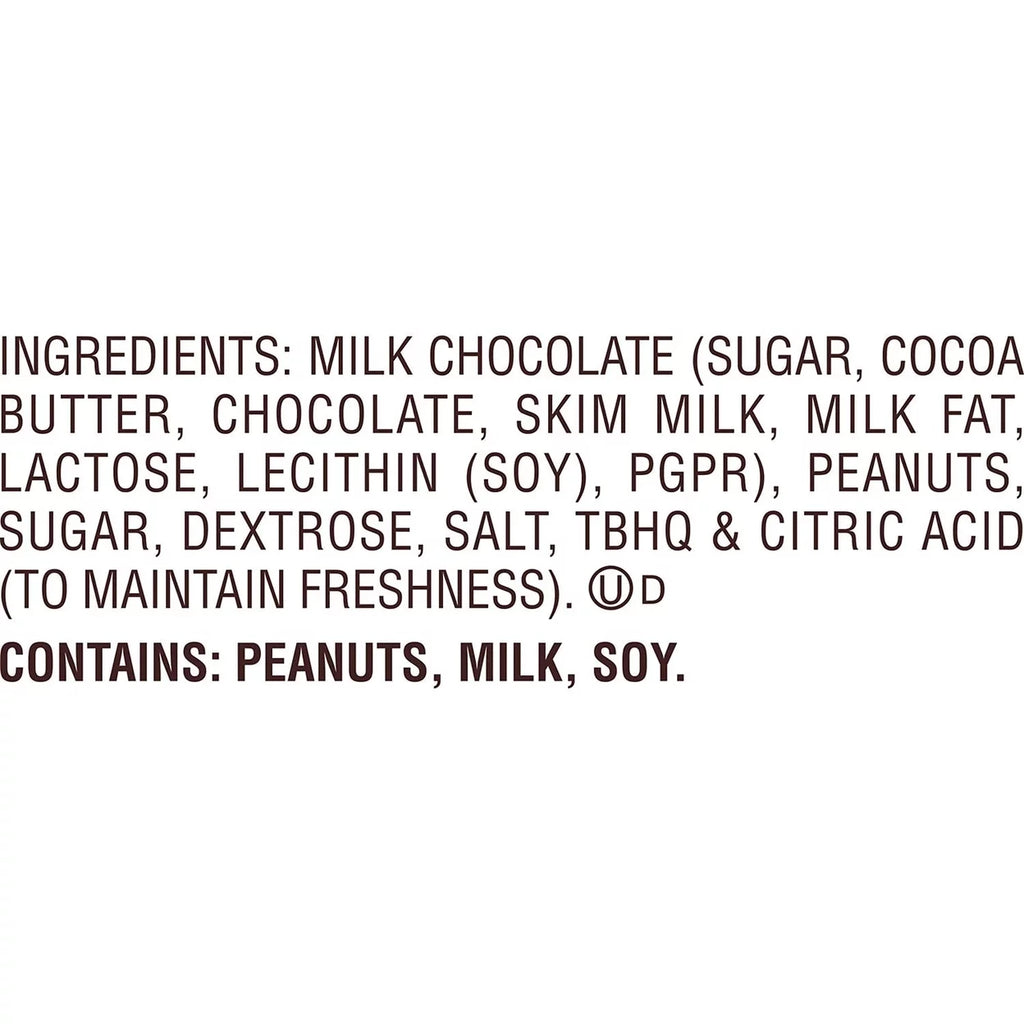 Milk Chocolate Peanut Butter Snack Size Cups Candy (36.3 Ounce) B28080