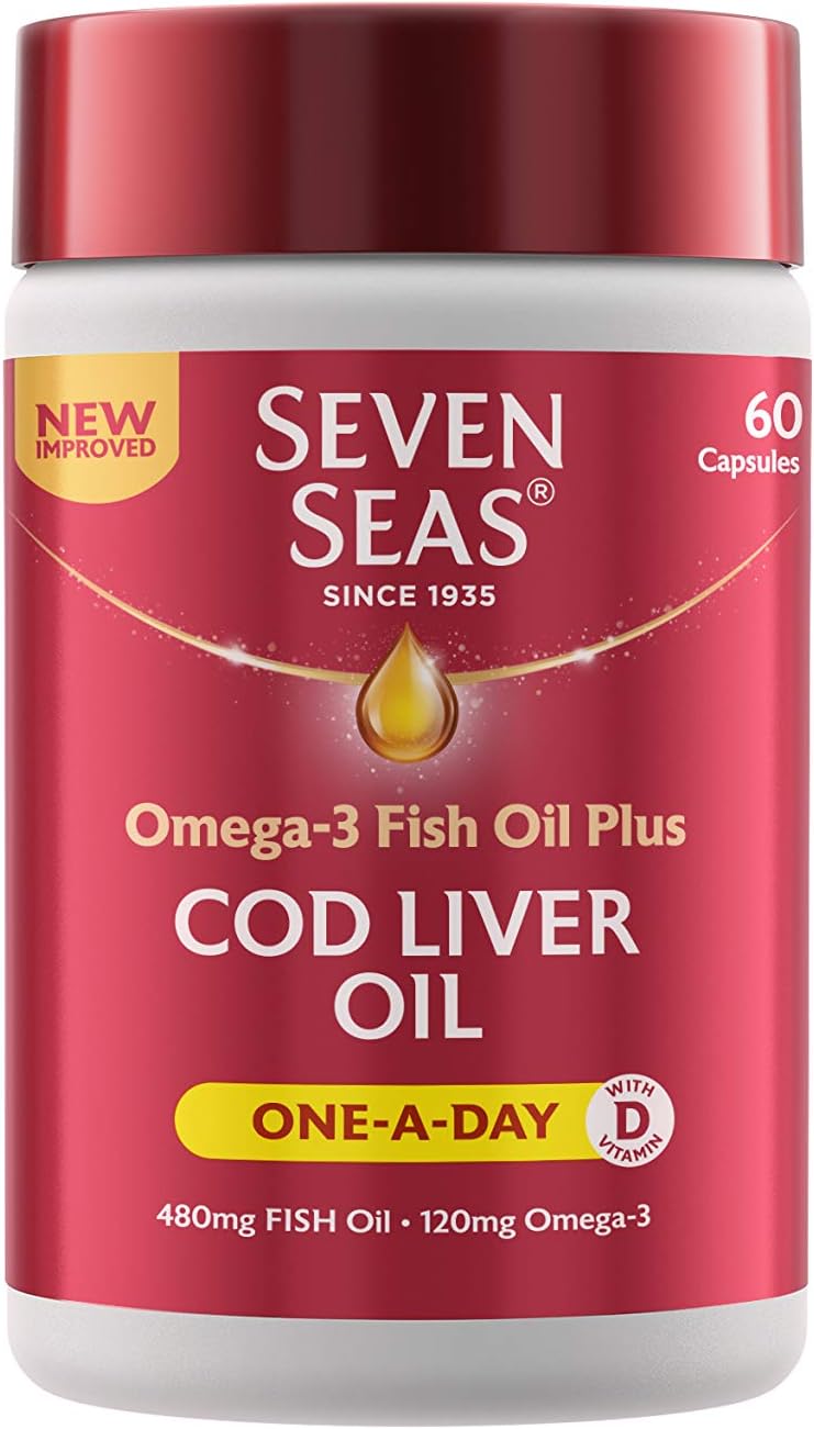 Cod Liver Oil 60 Capsules X56294