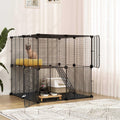 2 Tier Metal Cat Cage V12316