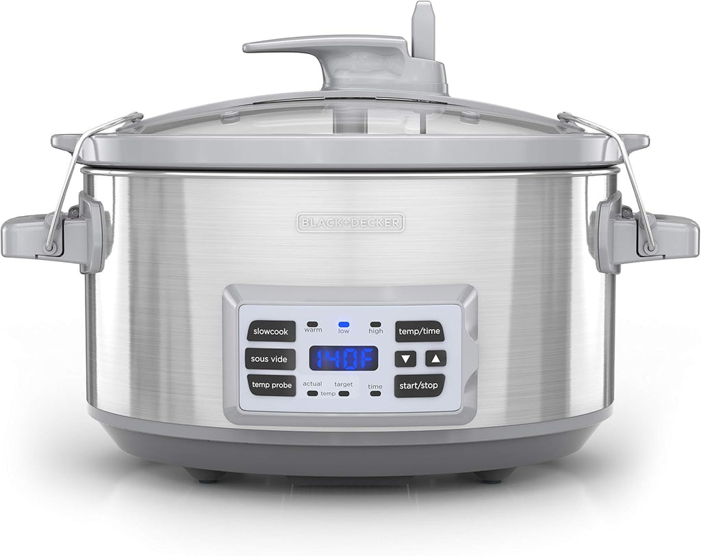 7-Quart Digital Slow Cooker with Locking Lid F324351