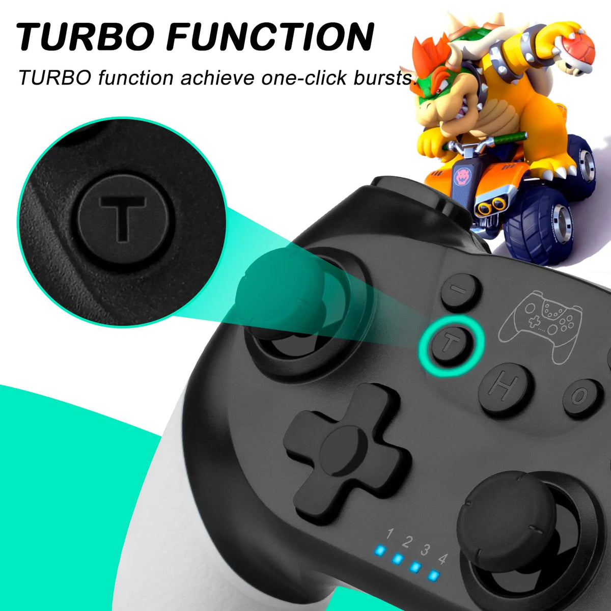 Wireless Controller for Nintendo Switch V8030
