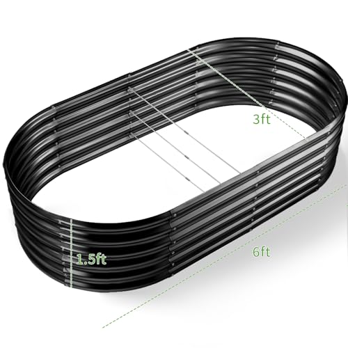 Galvanized Raised Garden Bed Kit F679492