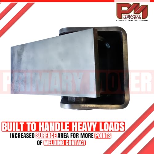 2Pcs Greasable Weld-On Solid Steel Dump Trailer Hinges H616
