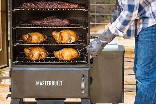 40-Inch Black Pellet Smoker O54656