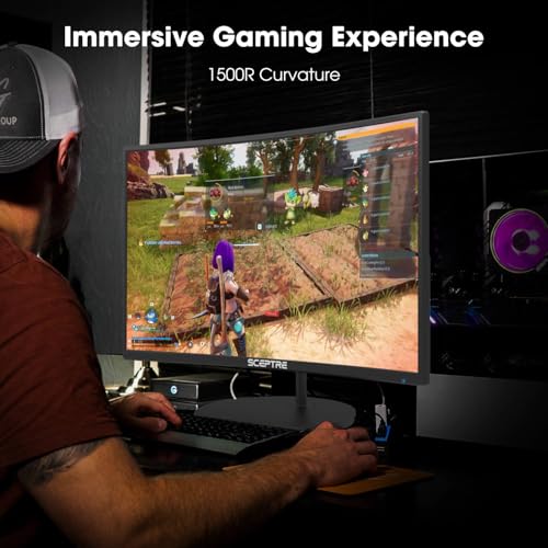 Curved 27" FHD 1080p 75Hz LED Monitor D376091