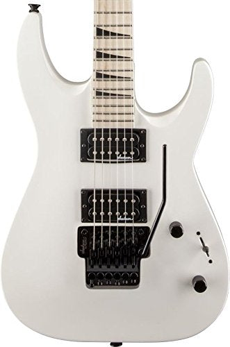 Snow White 6-String Electric Guitar with Maple Fingerboard H821317