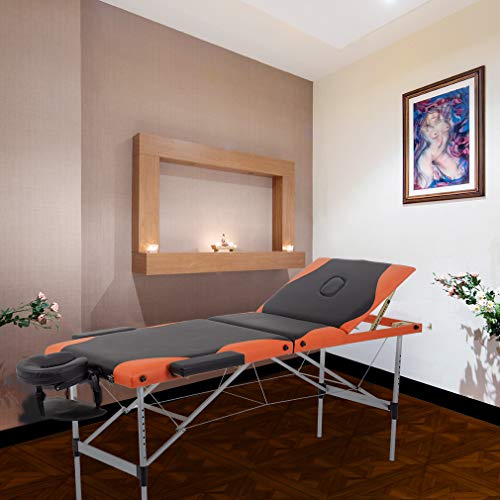 Portable 28 inch Wide Adjustable Folding Massage Table with Non-Woven Bag E18408